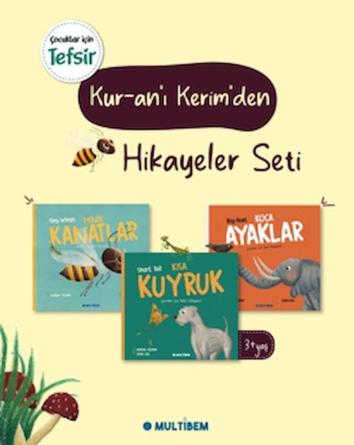 Kur-an'ı Kerimden Hikayeler Seti (3 Kitap)
