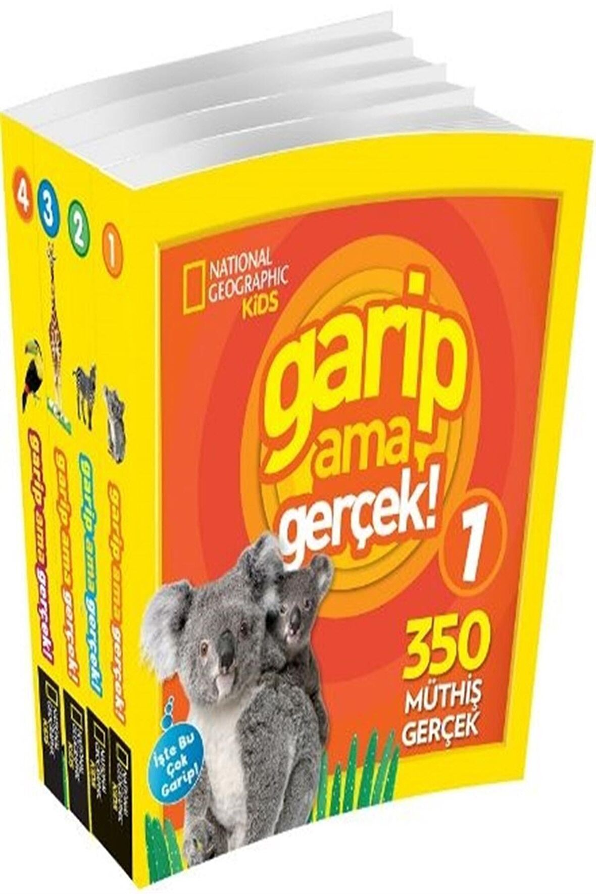 Beta Yayınları  National Geographic Kids-Garip Ama Gerçek Seti (4 Kitap )- KTP