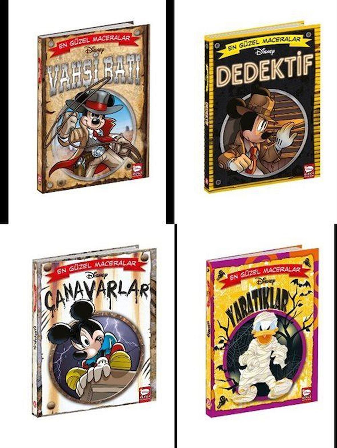 Disney Fantastik Maceralar Serisi 4 Kitap