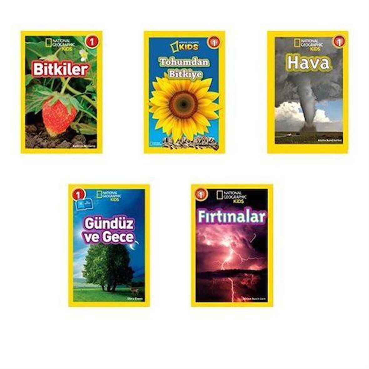 National Geographic Kids Okuma Seti 5 Kitap