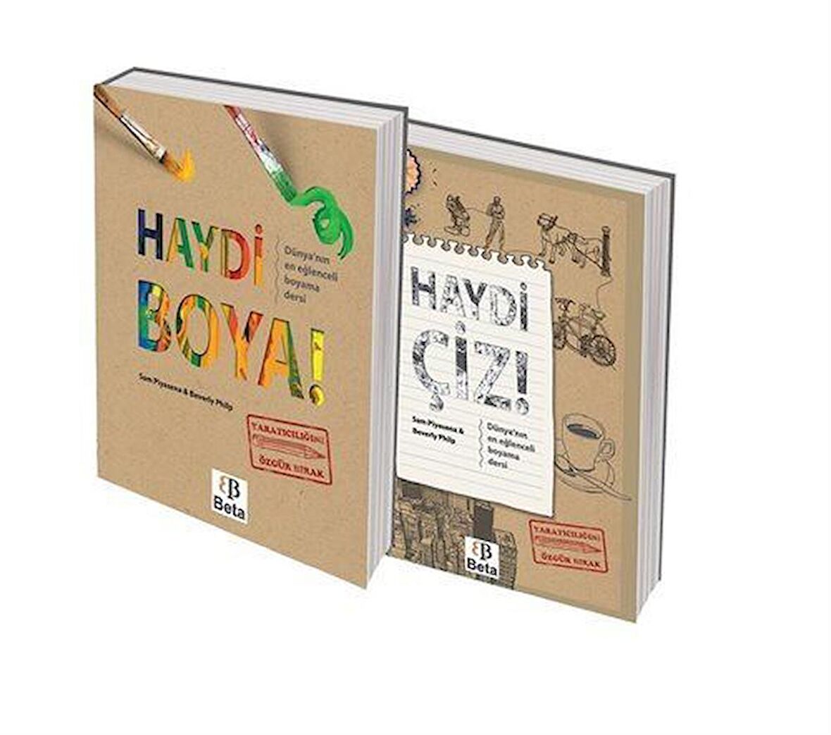 Haydi Boya - Çiz Seti 2 Kitap