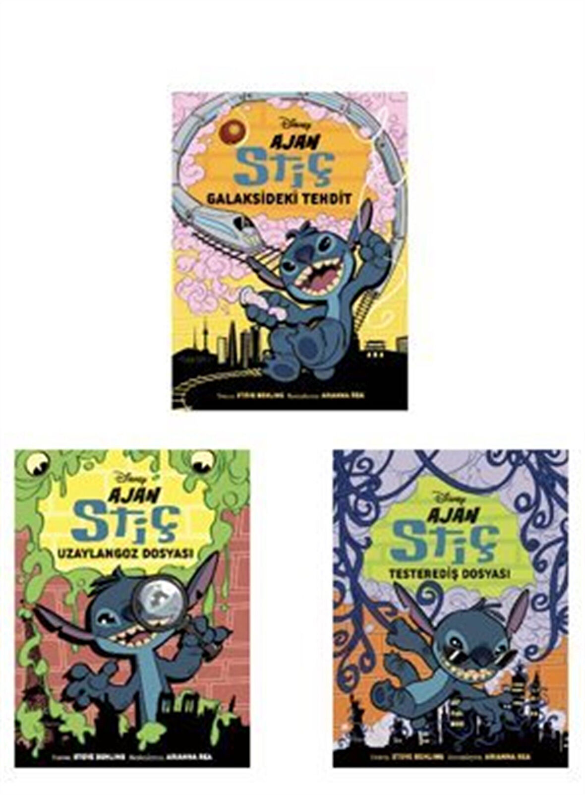 Disney Ajan Stiç - Maceraları Seti / Steve Behling