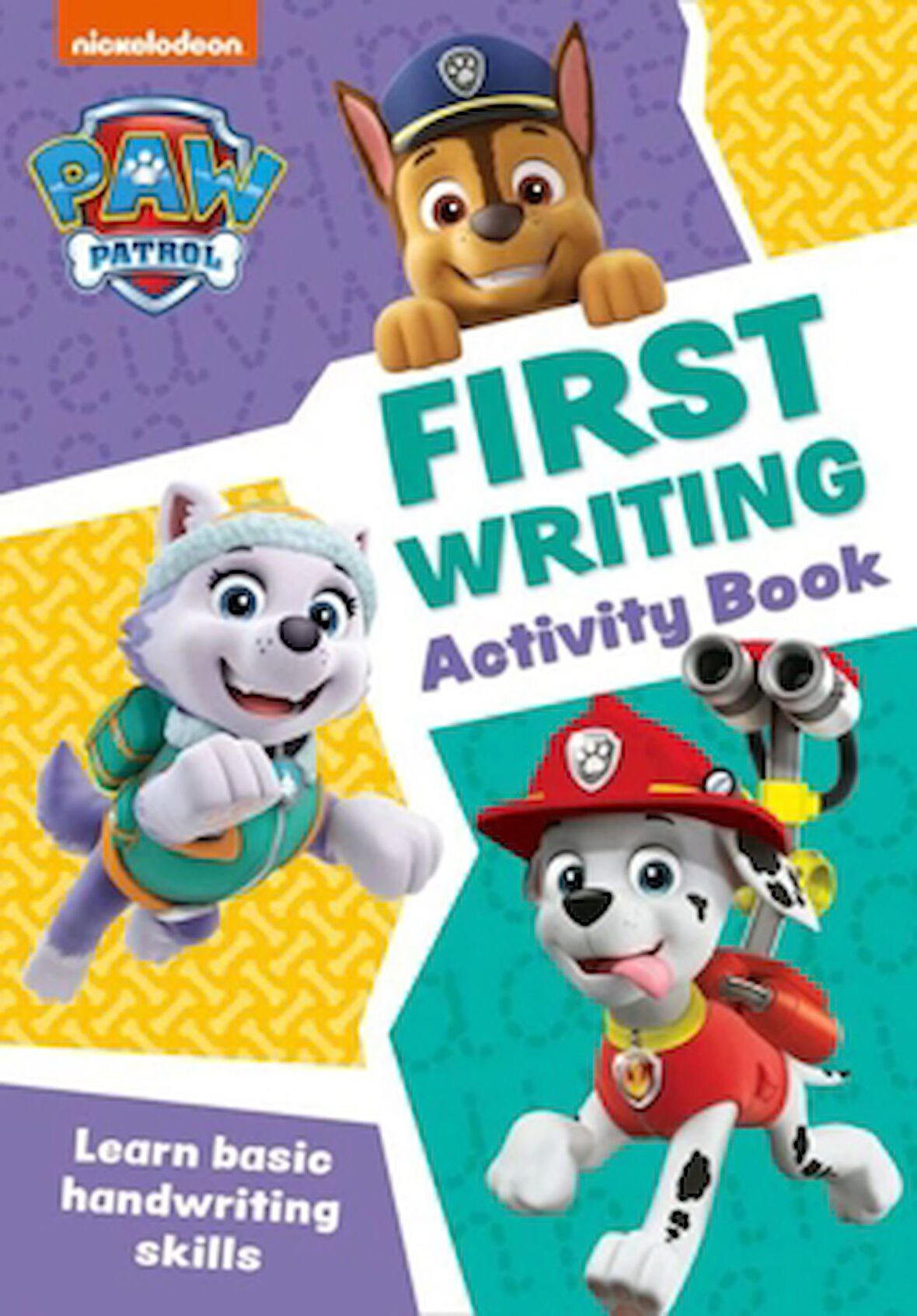 AW Patrol First Writing Activity Book