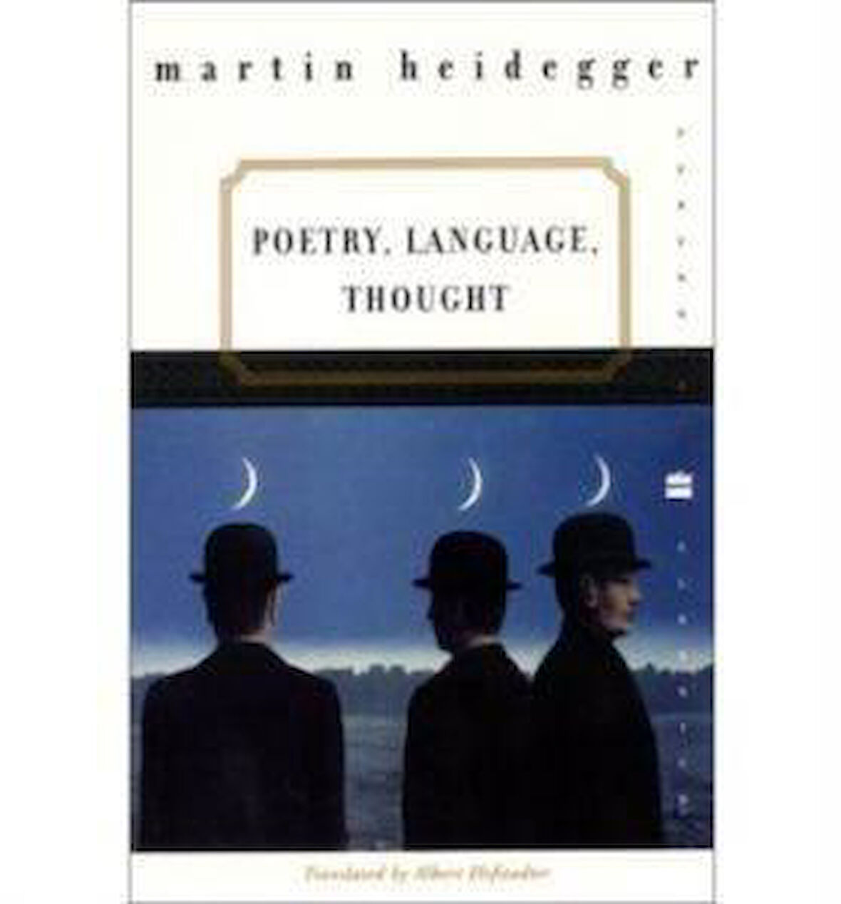 Poetry, Language And Thought - Martin Heidegger