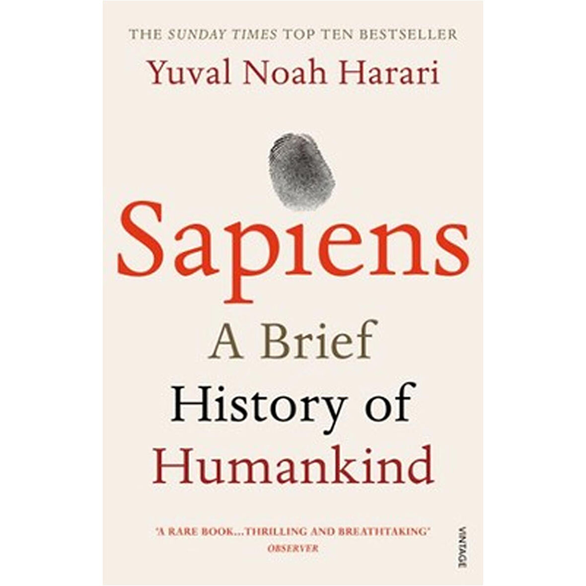 Vintage Publishing Yuval Noah Harari Sapiens