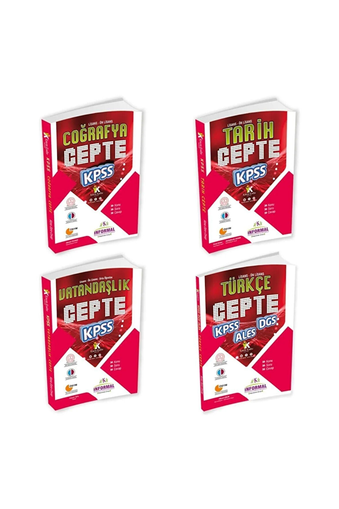 Kpss Ösym Analiz Serisi Konu Bankası Cep Set Paket
