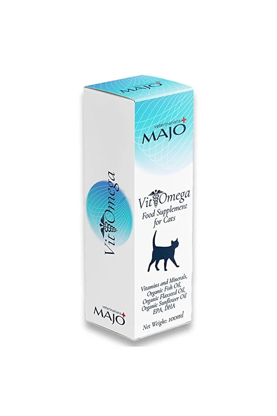 Majo Vit+ Omega Kedi Tüy Sağlığı Yağı 100 ml
