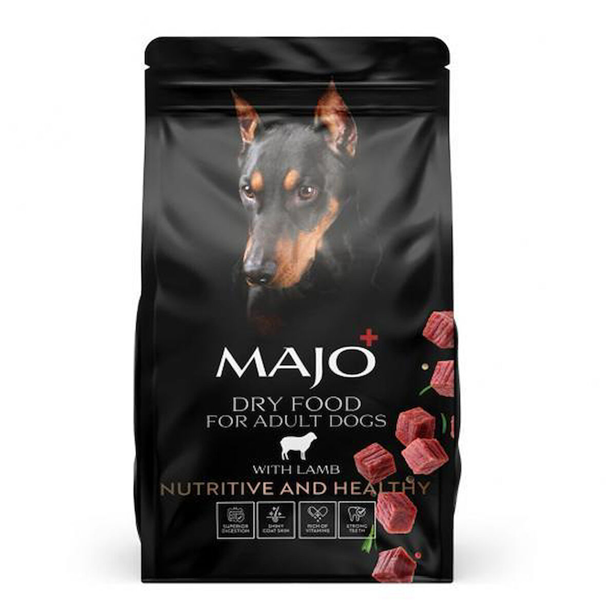 Majo Kuzu Etli Köpek Maması 14 Kg