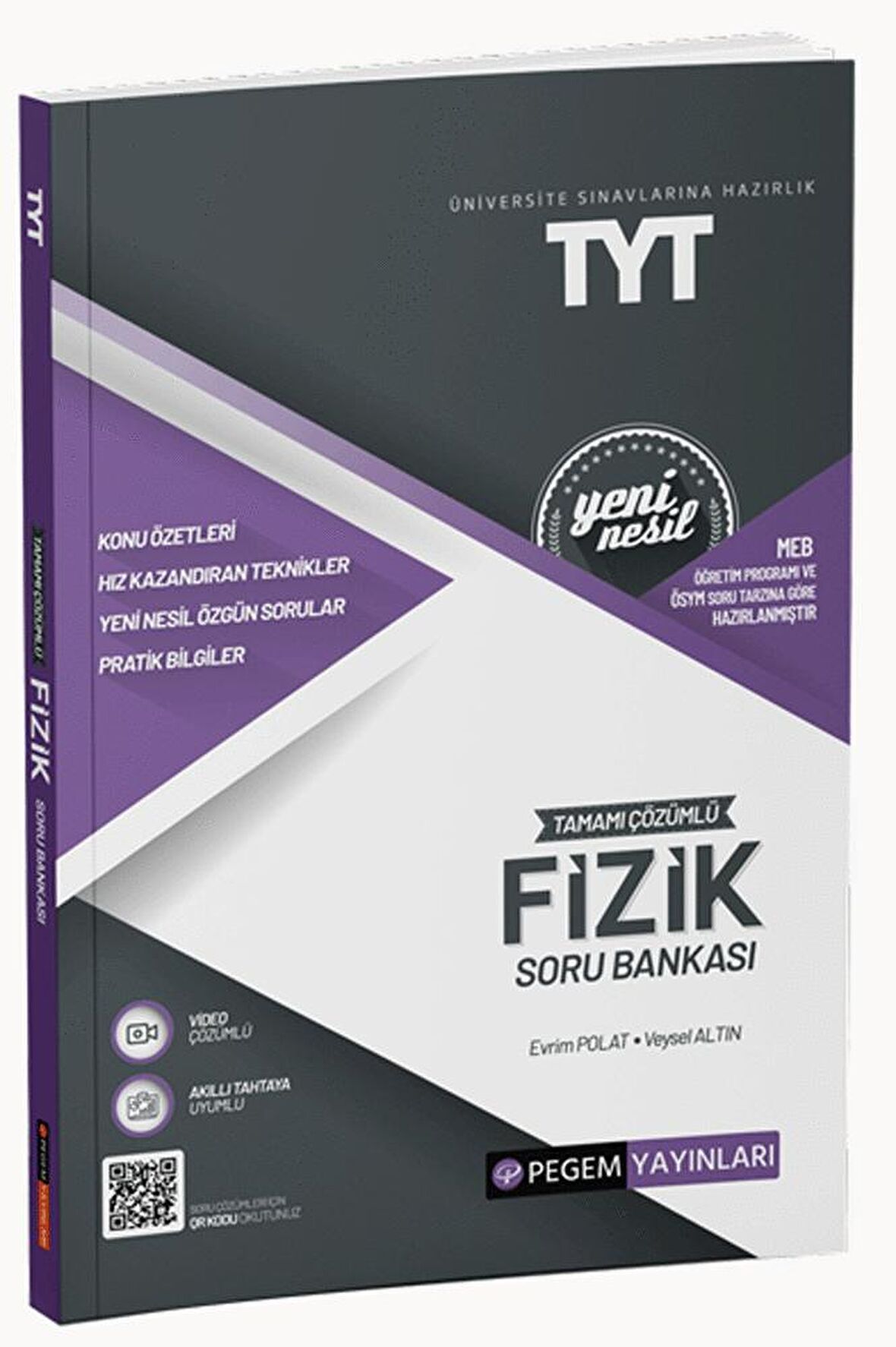 Pegem Yayınları Tyt Fizik Tamamı Çözümlü Soru Bankası