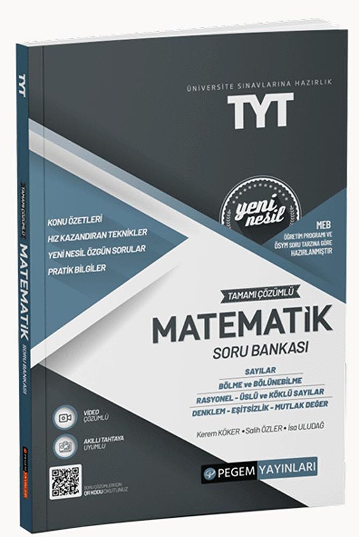 Pegem Yayınları Tyt Matematik Sayılar-Bölme Tamamı Çözümlü Soru Bankası