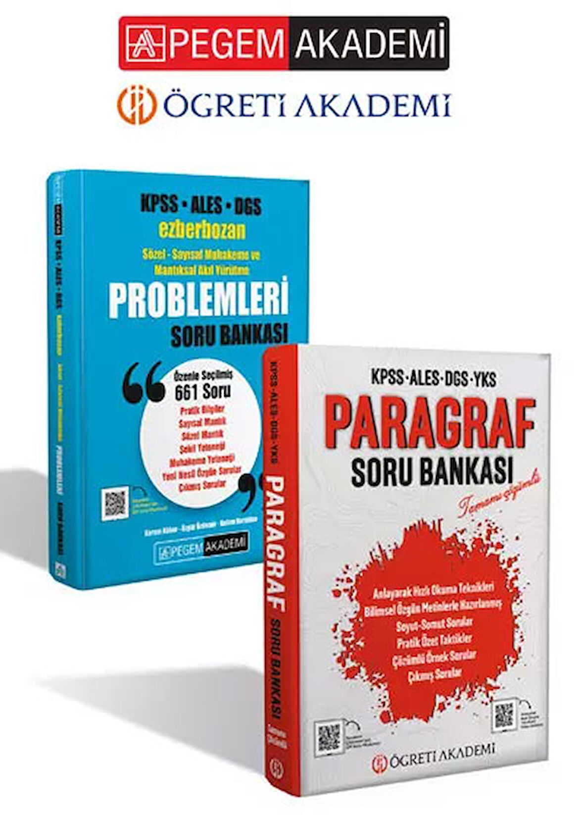PEGEM AKADEMİ KPSS ALES DGS Ezberbozan Sözel-Sayısal Muhakeme ve Mantıksal Akıl Yürütme Problemleri 