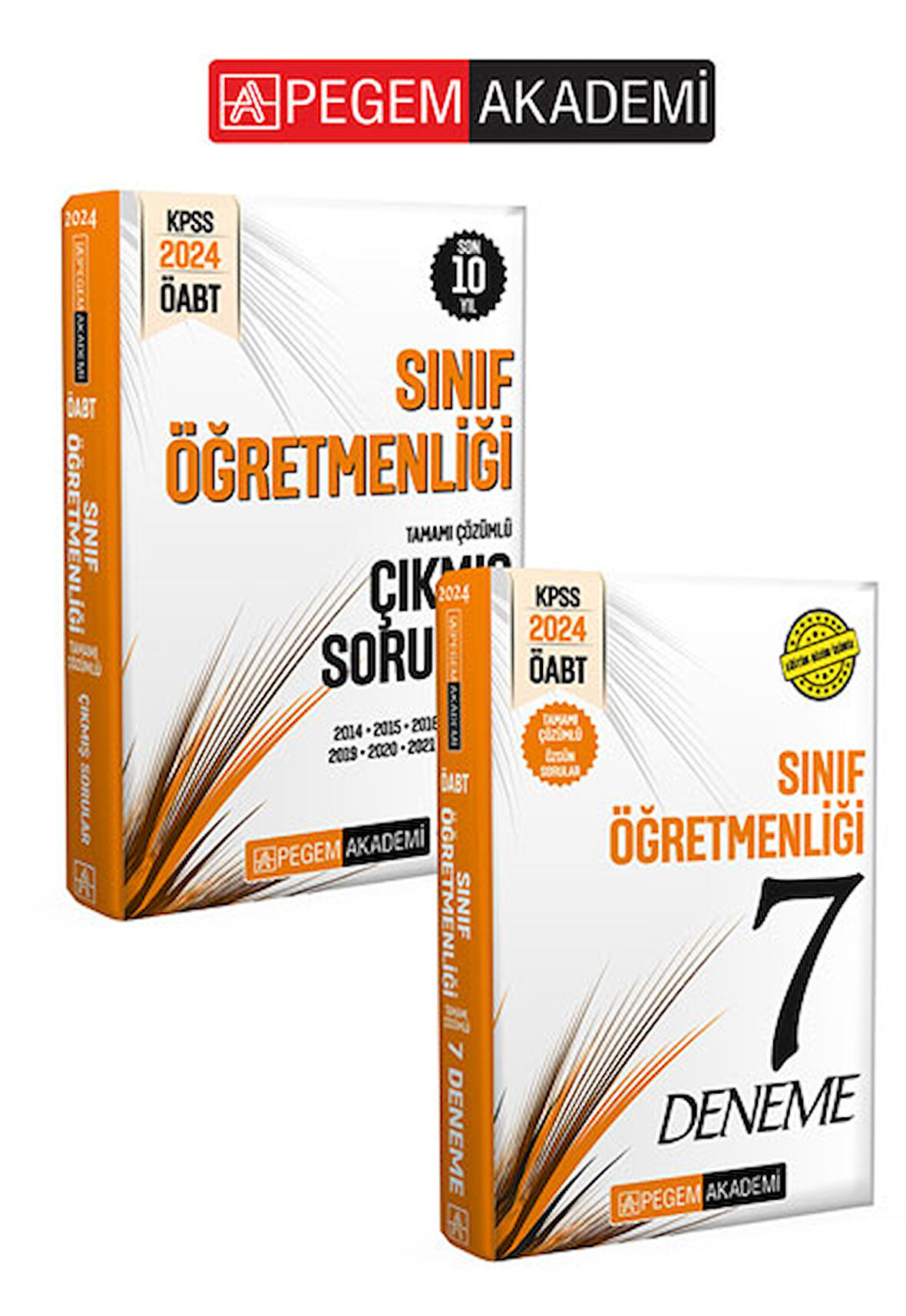 2024 KPSS ÖABT Sınıf Öğretmenliği Tamamı Çözümlü Deneme + Son 11 Yıl Çıkmış Sorular Seti (2.Kitap)