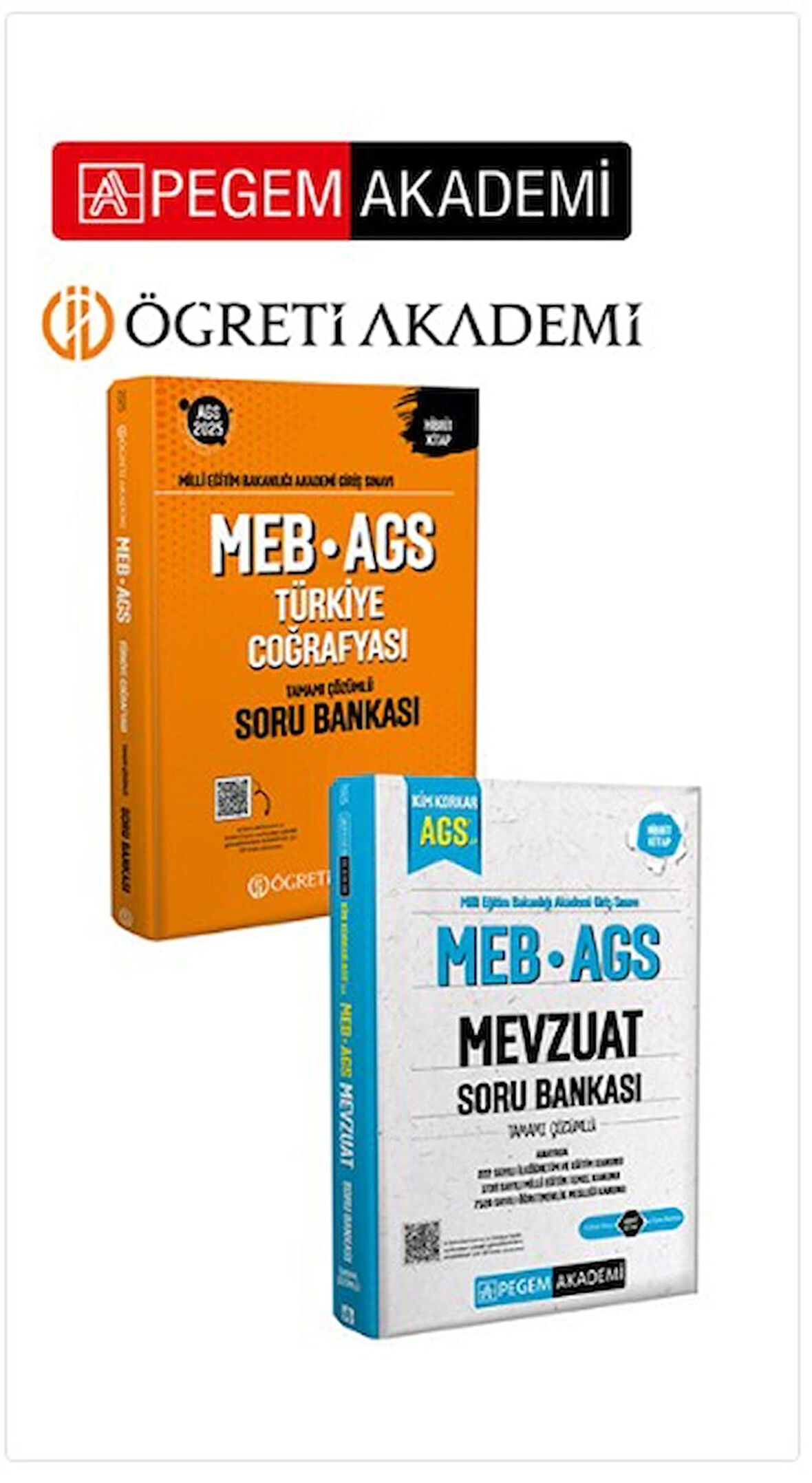 PEGEM AKADEMİ 2025 Kim Korkar MEB AGS Soru Bankası Mevzuat Anayasa 222 Sayılı İlköğretim ve Eğitim K