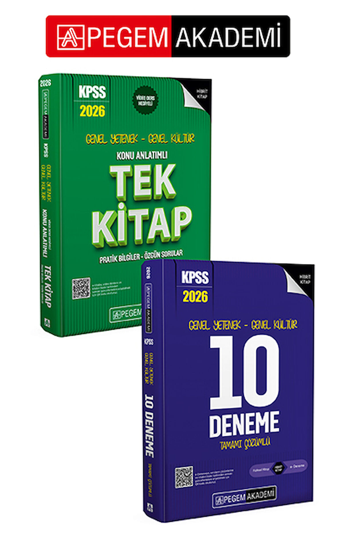PEGEM AKADEMİ 2026 KPSS Genel Yetenek Genel Kültür Konu Anlatımlı Tek Kitap+ 2026 KPSS Genel Yetenek
