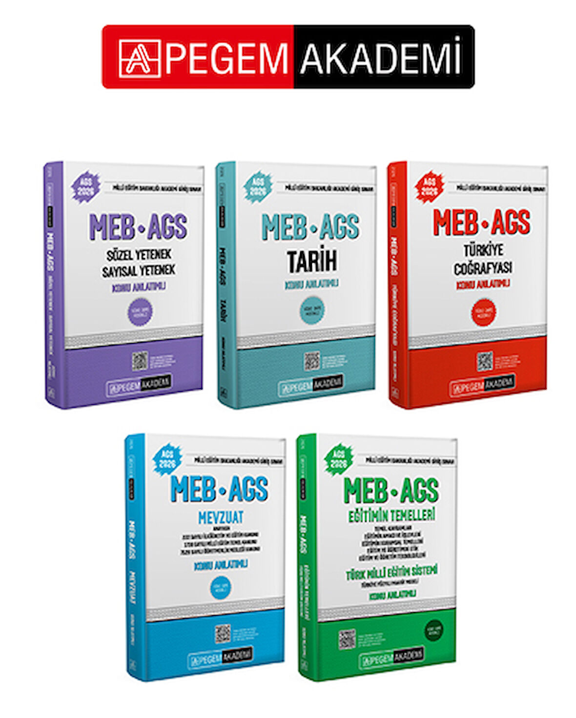 PEGEM AKADEMİ 2026 MEB-AGS Konu Anlatımlı Seti (5.Kitap)