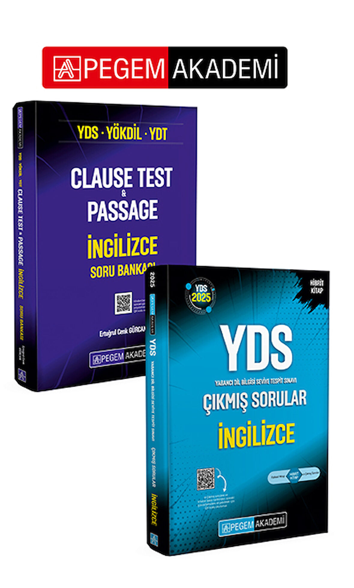 PEGEM AKADEMİ 2025 YDS İngilizce Çıkmış Sorular + YDS YÖKDİL YDT Clause Test & Passage İngilizce Sor