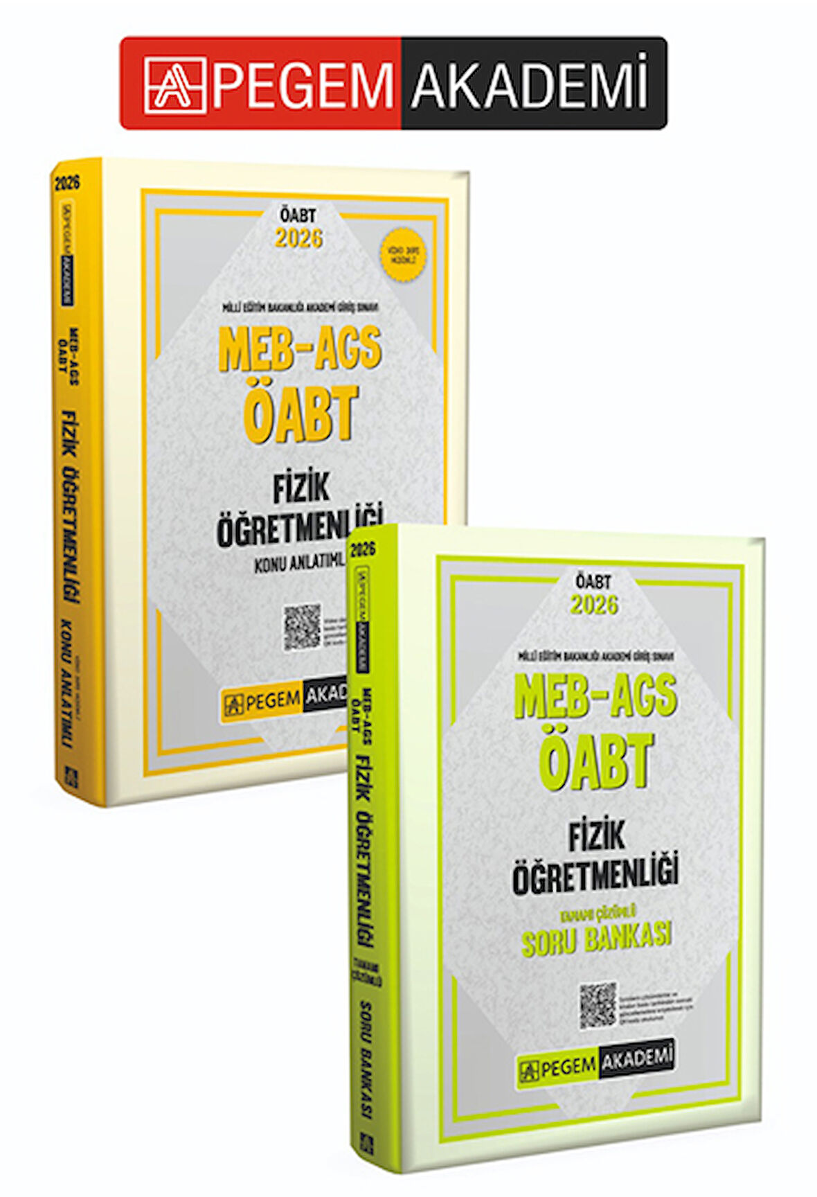 PEGEM KADEMİ 2026 MEB AGS ÖABT Fizik Öğretmenliği Konu Anlatımlı + 2026 MEB AGS ÖABT Fizik Öğretmenl