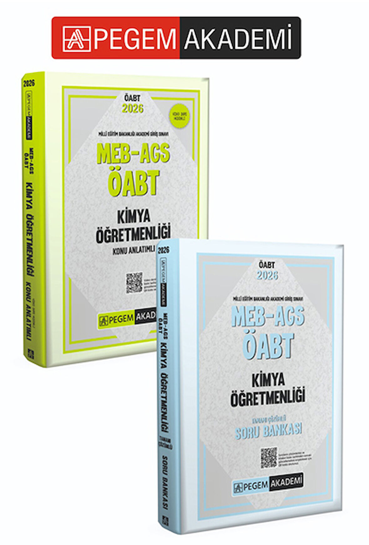 PEGEM AKADEMİ 2026 MEB AGS ÖABT Kimya Öğretmenliği Konu Anlatımlı + 2026 MEB AGS ÖABT Kimya Öğretmen