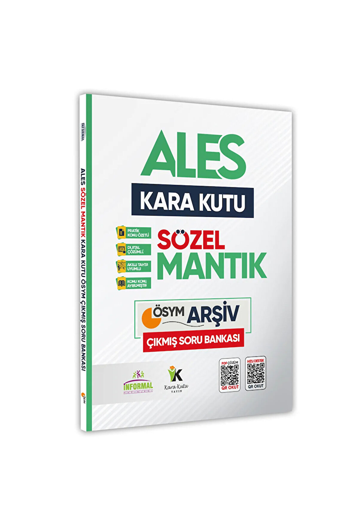 Ales Sözel Mantığın Kara Kutusu Konu Özetli Dijital Çözümlü Soru Bankası