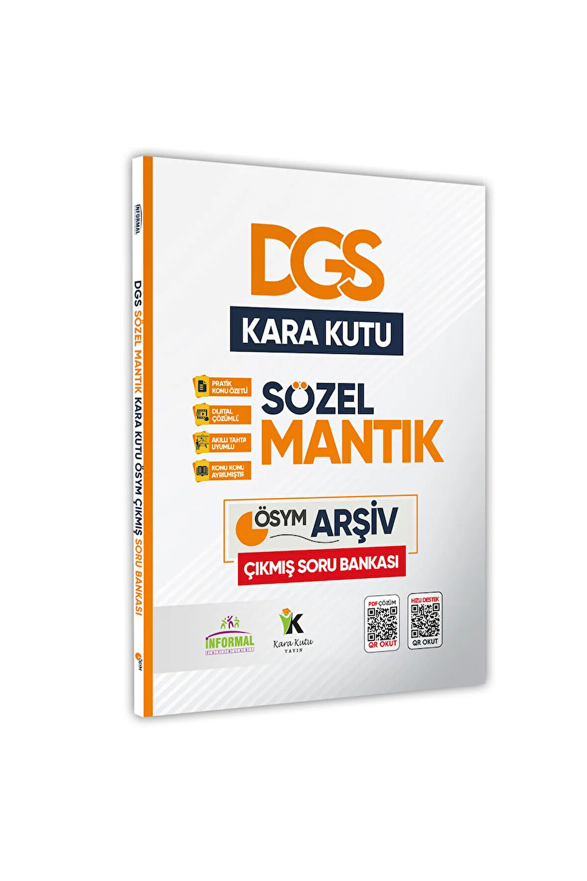 Dgs Sözel Mantığın Kara Kutusu Konu Özetli Dijital Çözümlü Soru Bankası