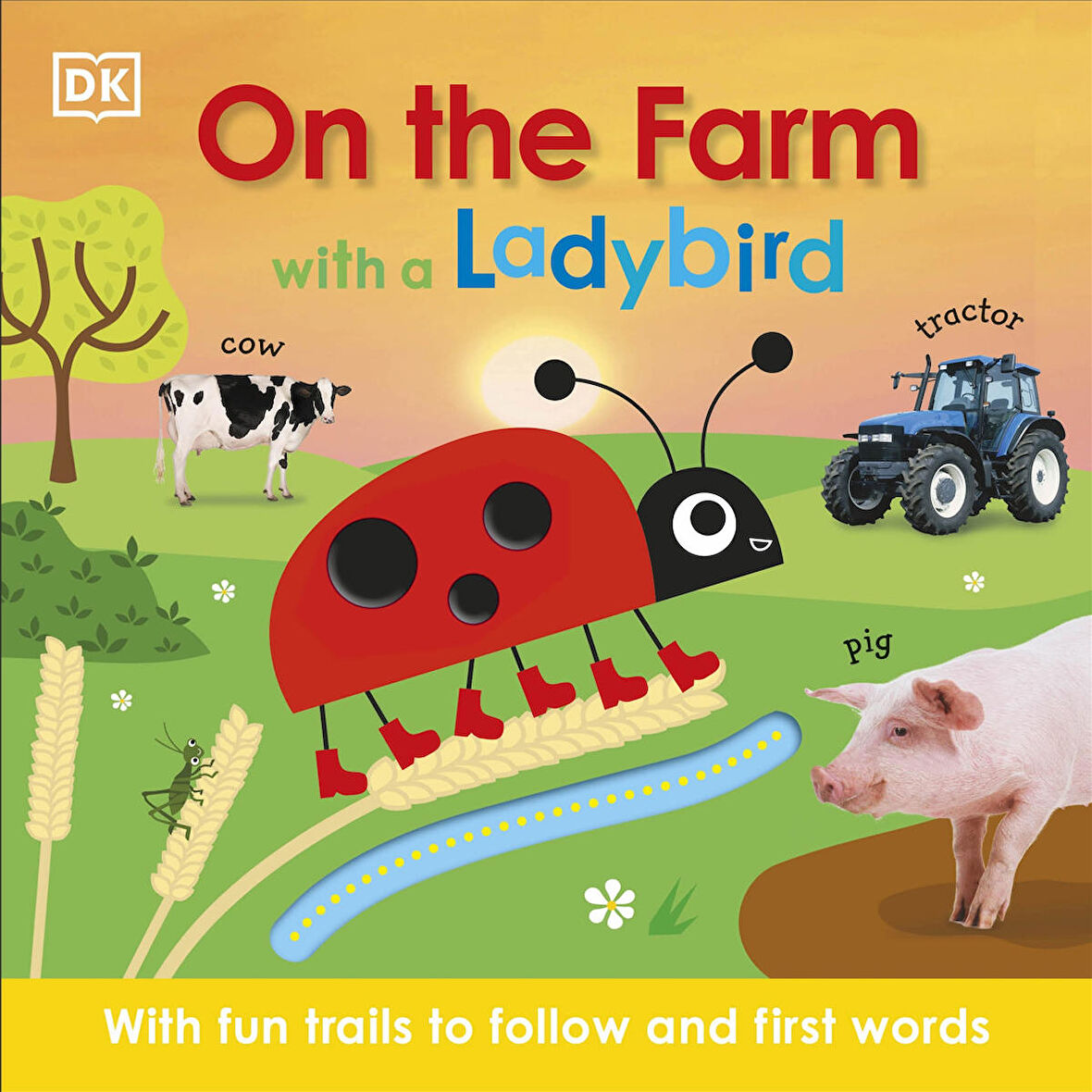 On The Farm With A Ladybird