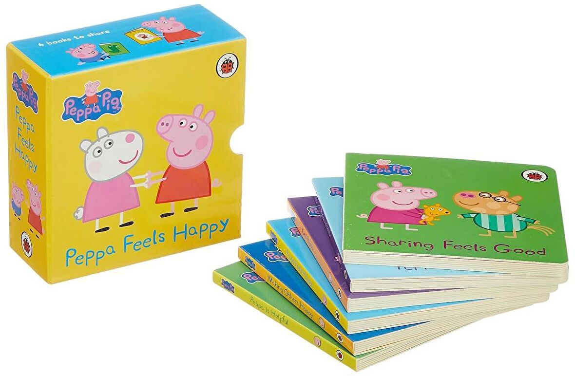 Peppa Feels Happy! 6 Books