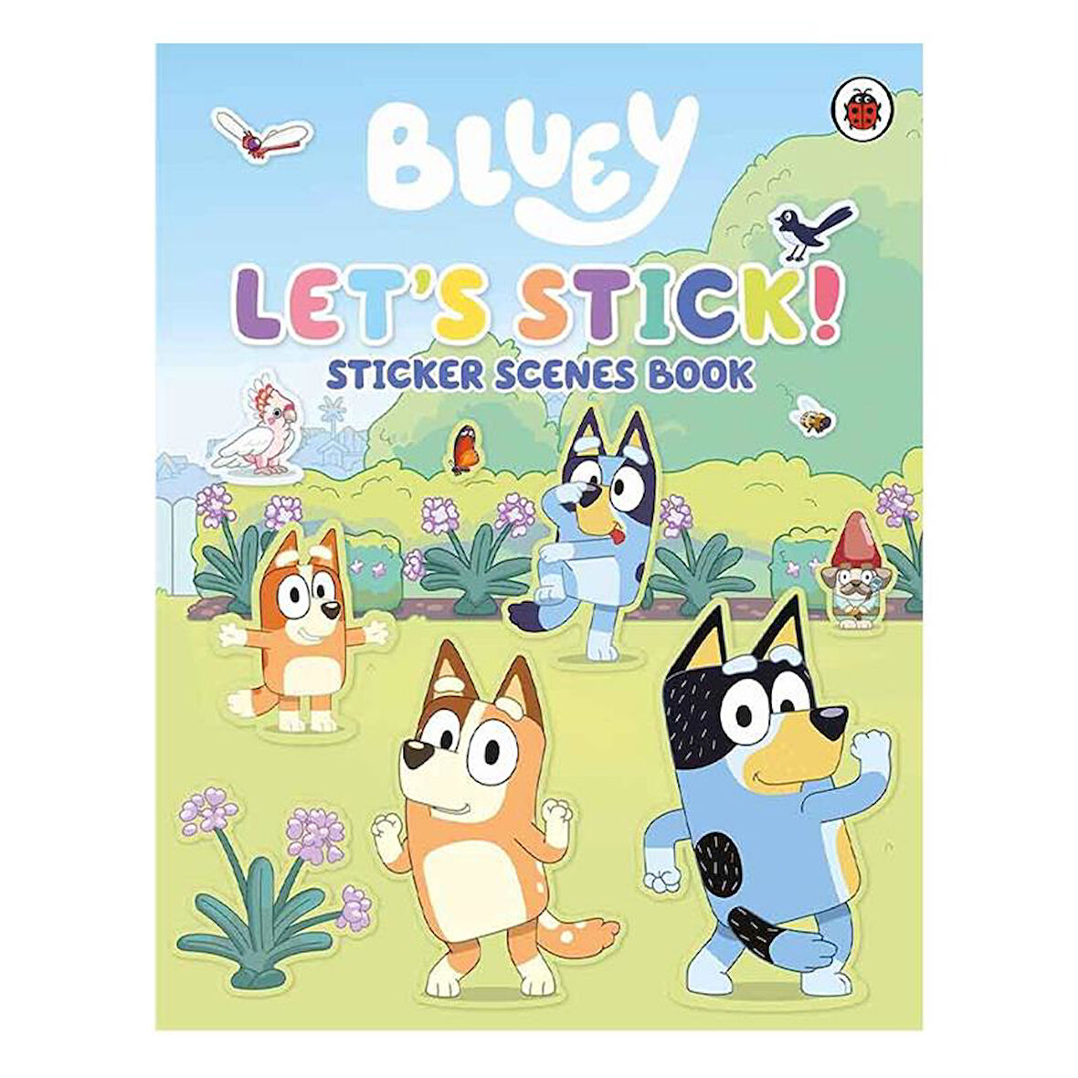 Ladybird Bluey - Let's Stick Sticker Scenes Book