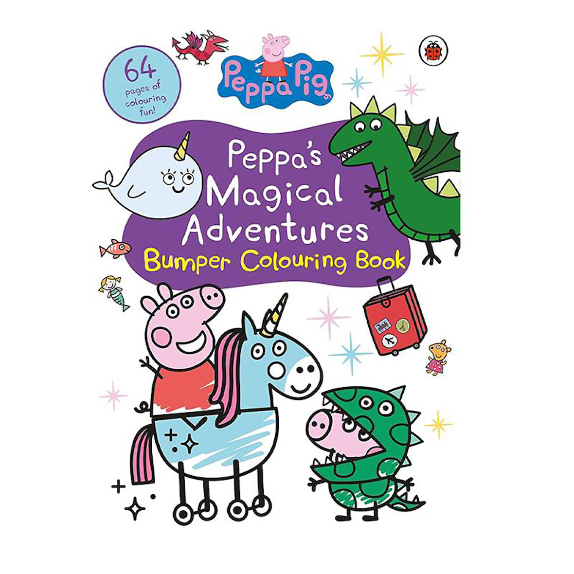 Ladybird Peppa's Amazing Adventures Bumper Colouring Book