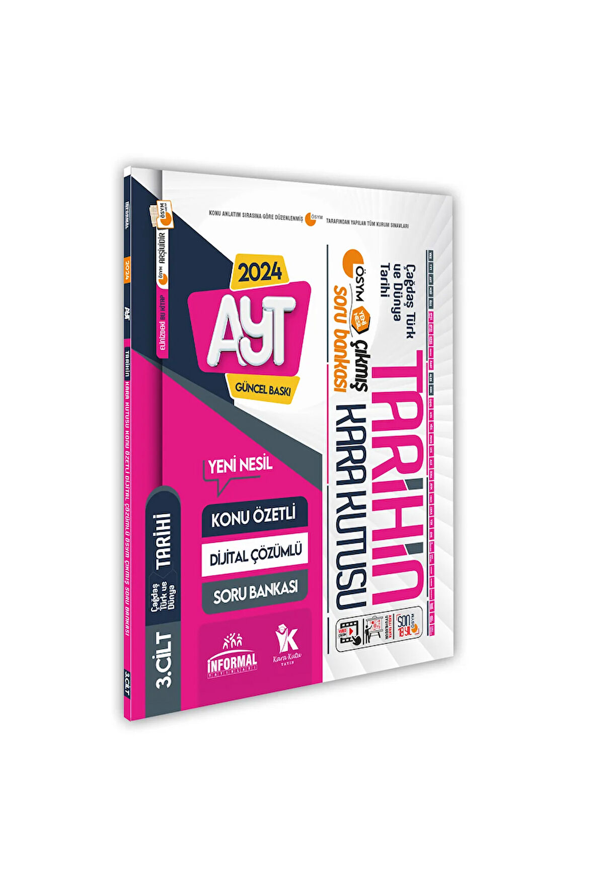 Ayt Çağdaş Türk Ve Dünya Tarihinin Kara Kutusu Konu Özetli Dijital Çözümlü Çıkmış Soru Bankası