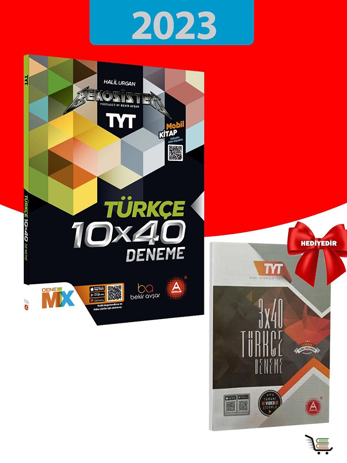 Bekosistem TYT Türkçe 10x40 Deneme + Hediyeli 