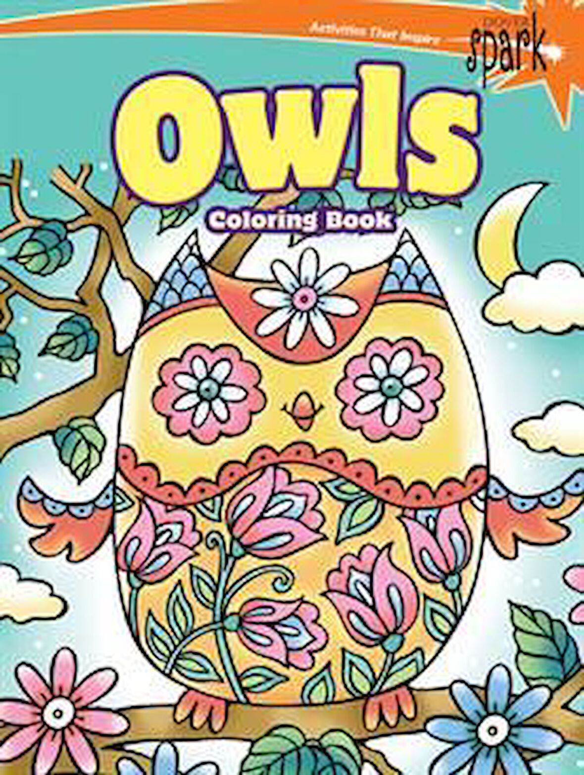 SPARK Owls Coloring Book - Noelle Dahlen