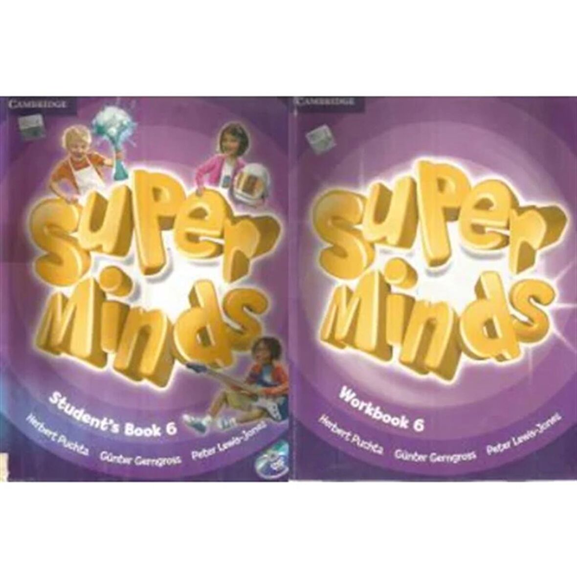 Super Minds Level 6 Student's Book and Workbook with DVD-ROM