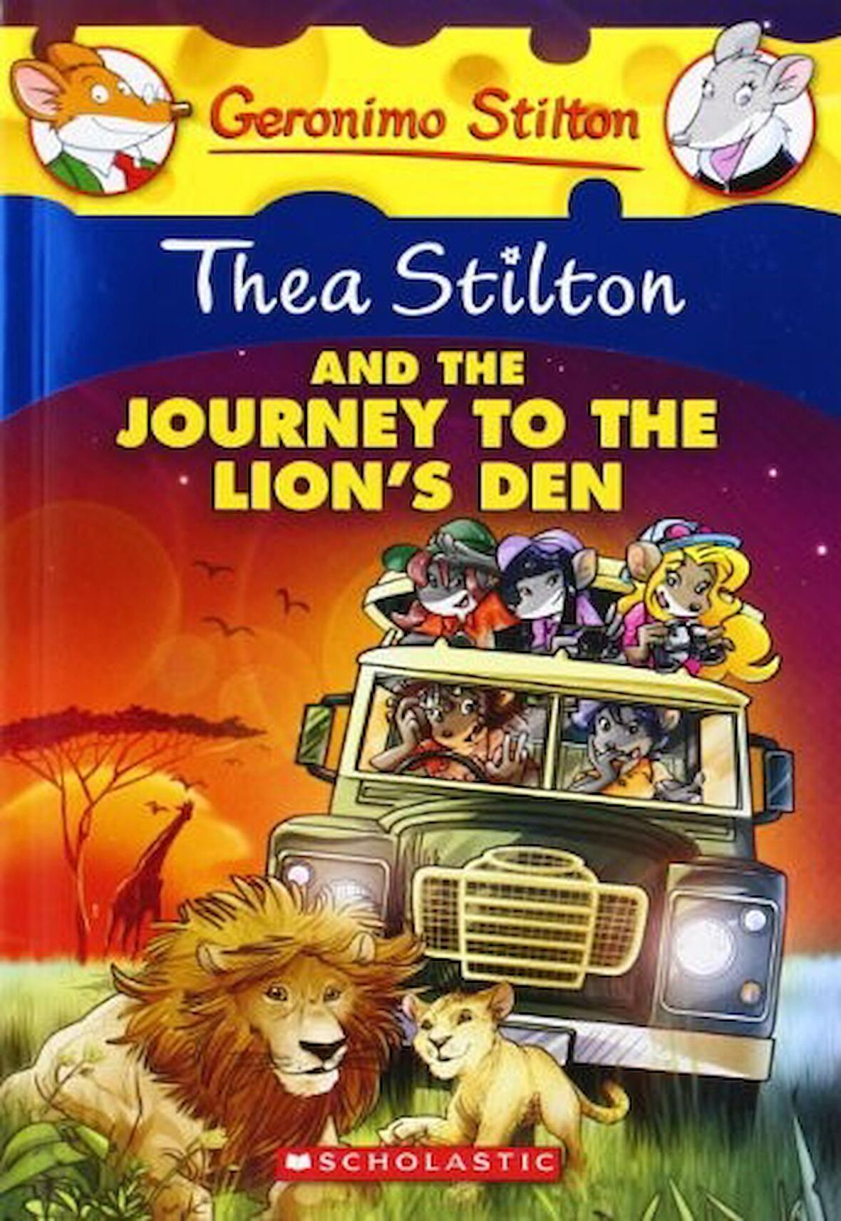 Thea Stilton and the Journey to the Lion's Den (Th