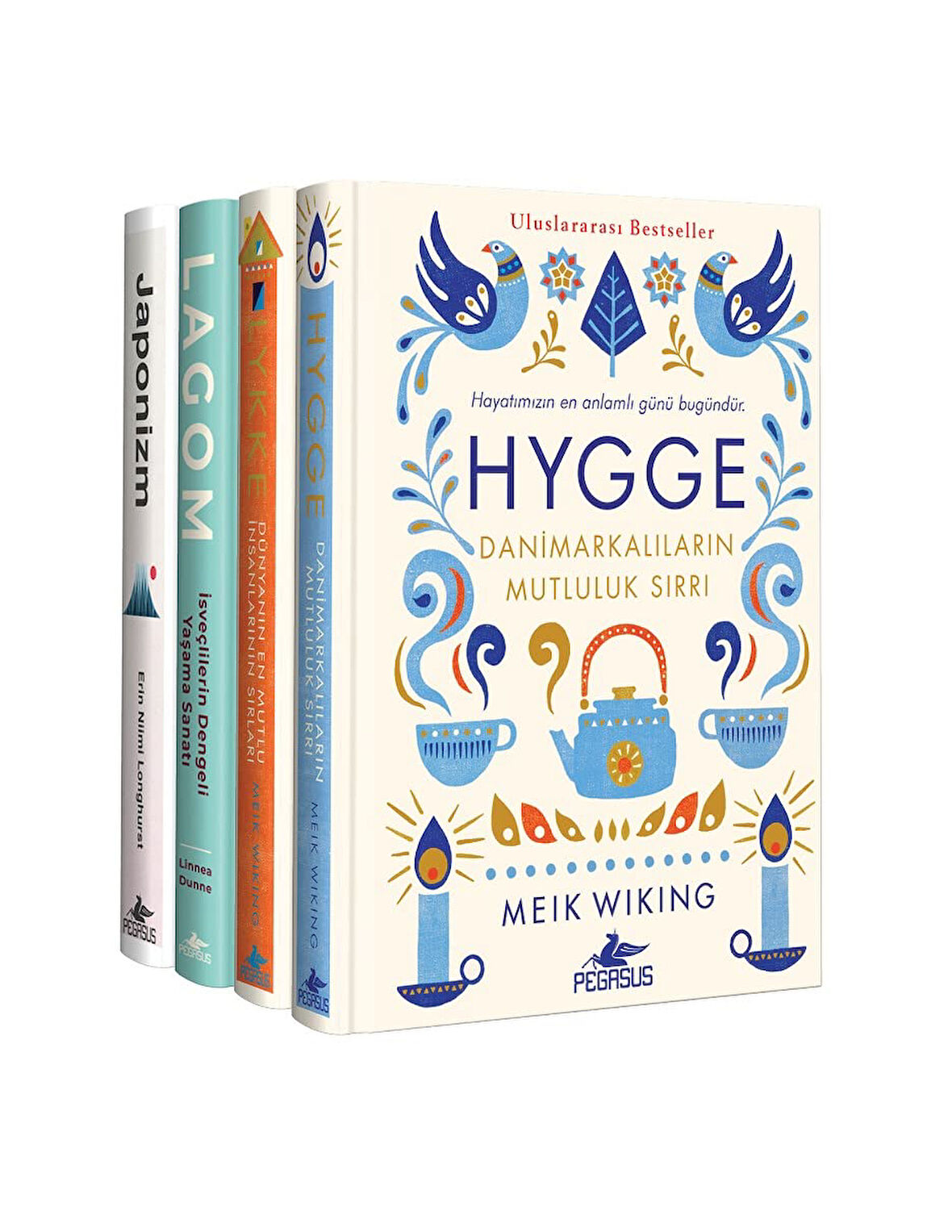 Hygge   Lykke   Lagom   Japonizm Takım Set (Ciltli 4 Kitap)