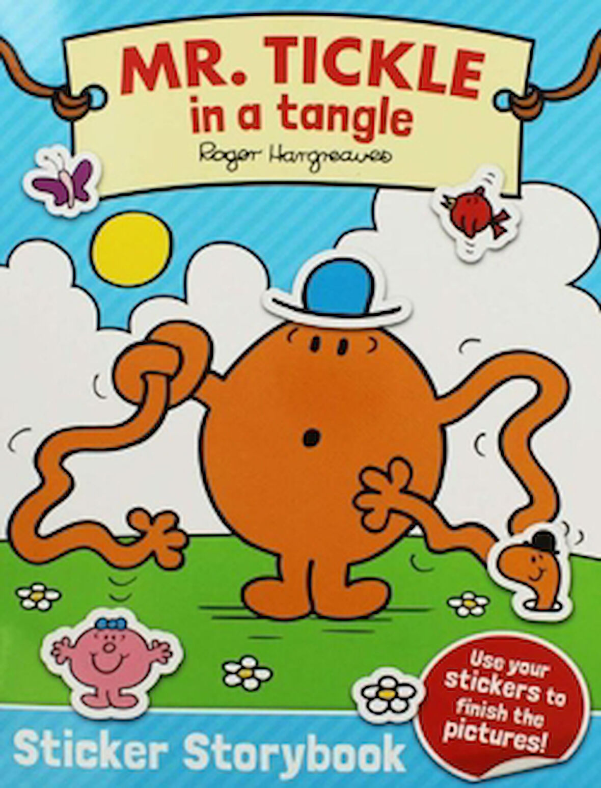 Mr. Tickle In a Tangle Sticker Storybook