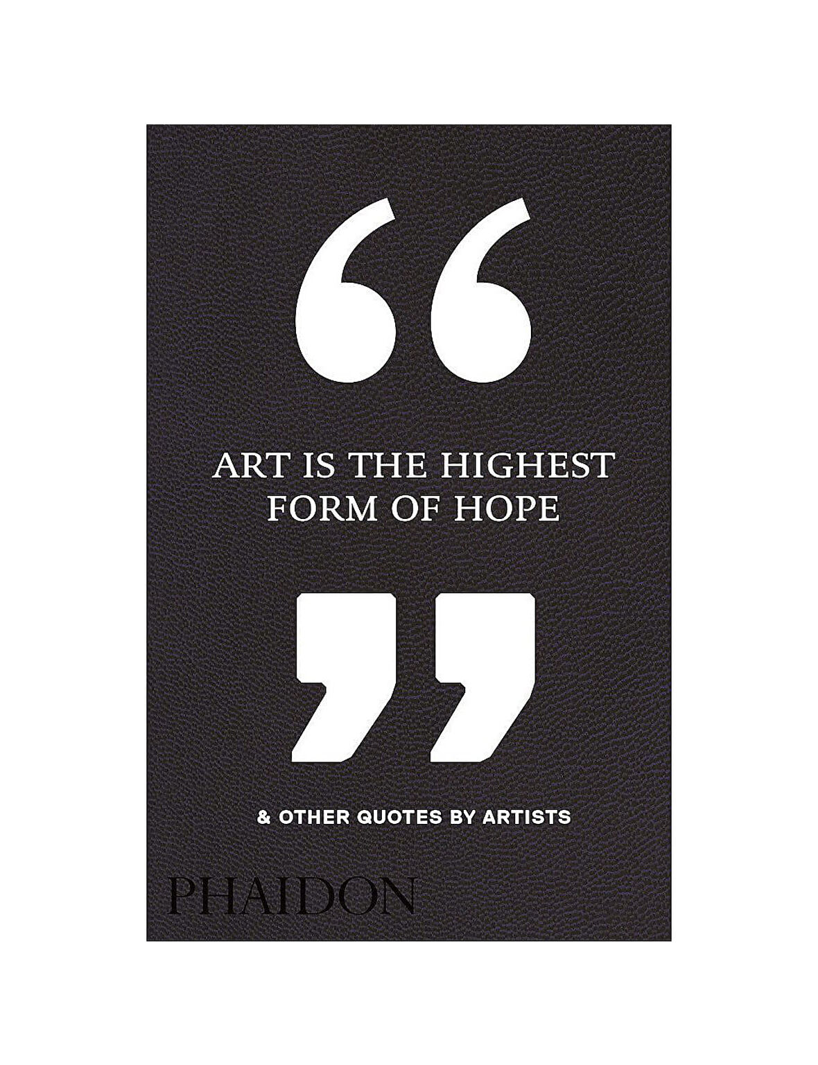 Phaidon Art Is the Highest Form of Hope 9780714872438