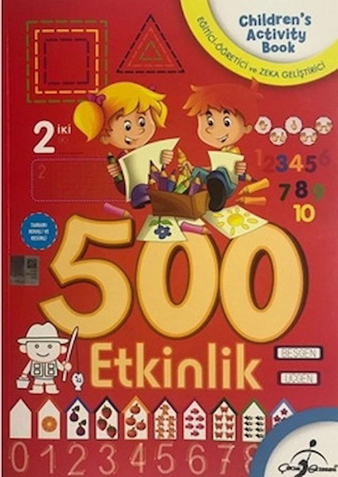 500 Okul Öncesi Aktiviteli Boyama (5 Kitap Takım)