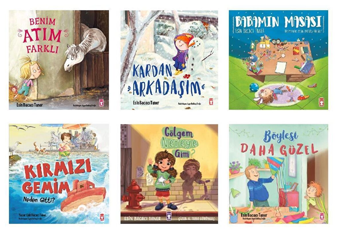 Esin Bacacı Taner Hikaye Seti 6 Kitap