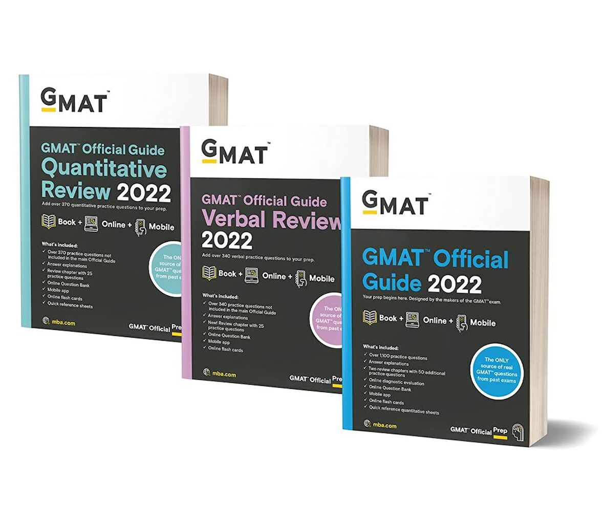 GMAT Official Guide 2022 Bundle: 3 Books + Online Question Bank ONLINE Kaynaklara erişim - KAPLAN