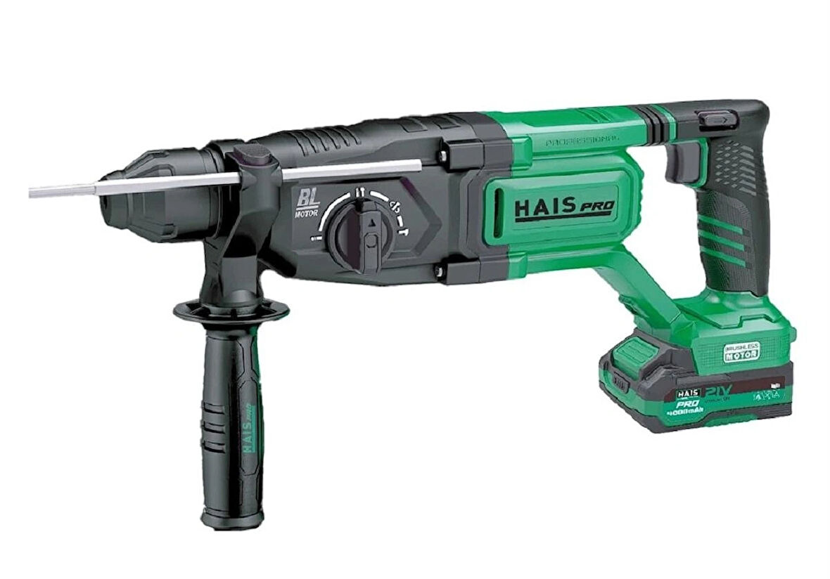 Haispro ZA-DS-195 Profesyonel Darbeli Akülü Kırıcı Delici Matkap 21 V 4.0 Ah
