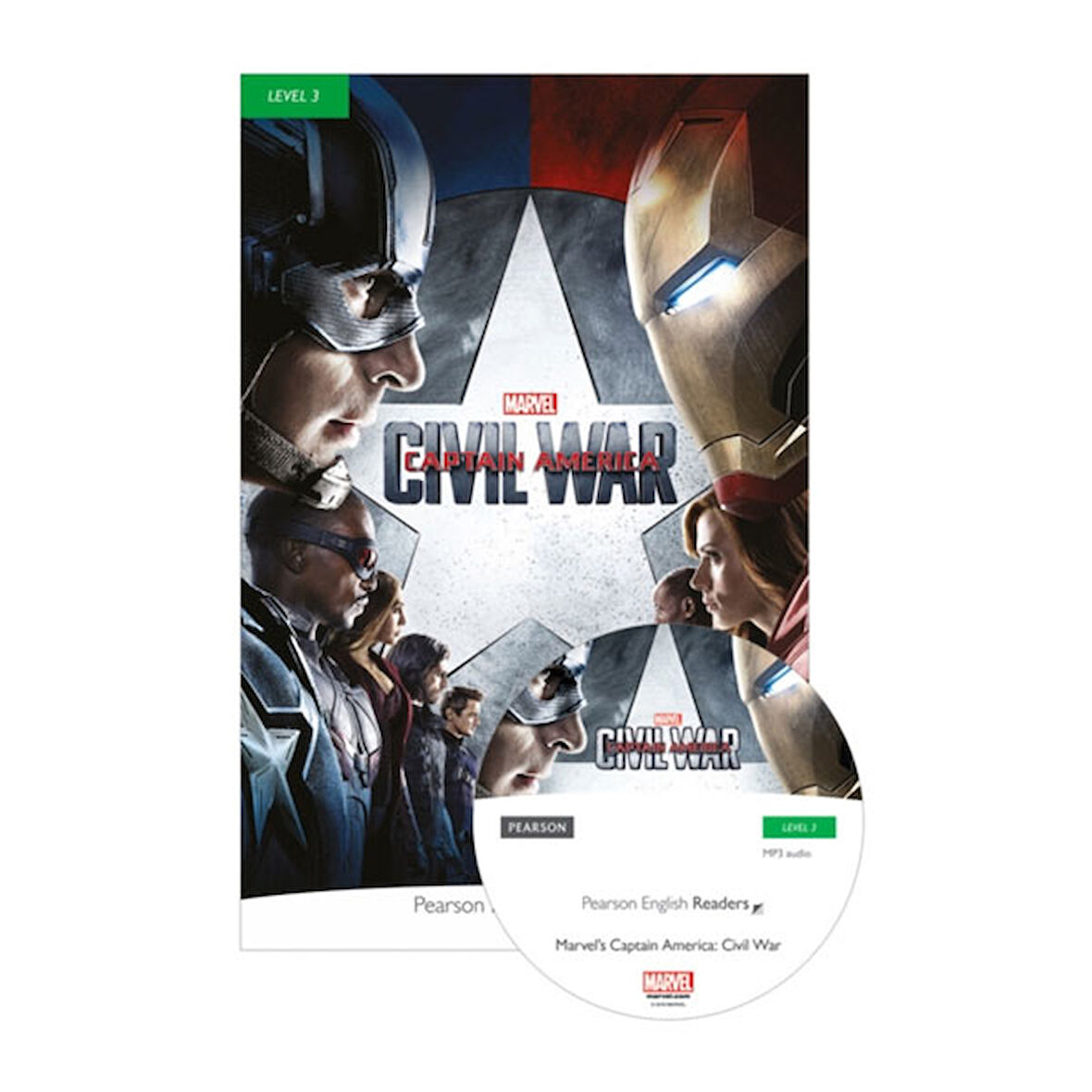 Per Level 3: Marvel: Captain America Civil War Bk-Mp3 -Pearson ELT