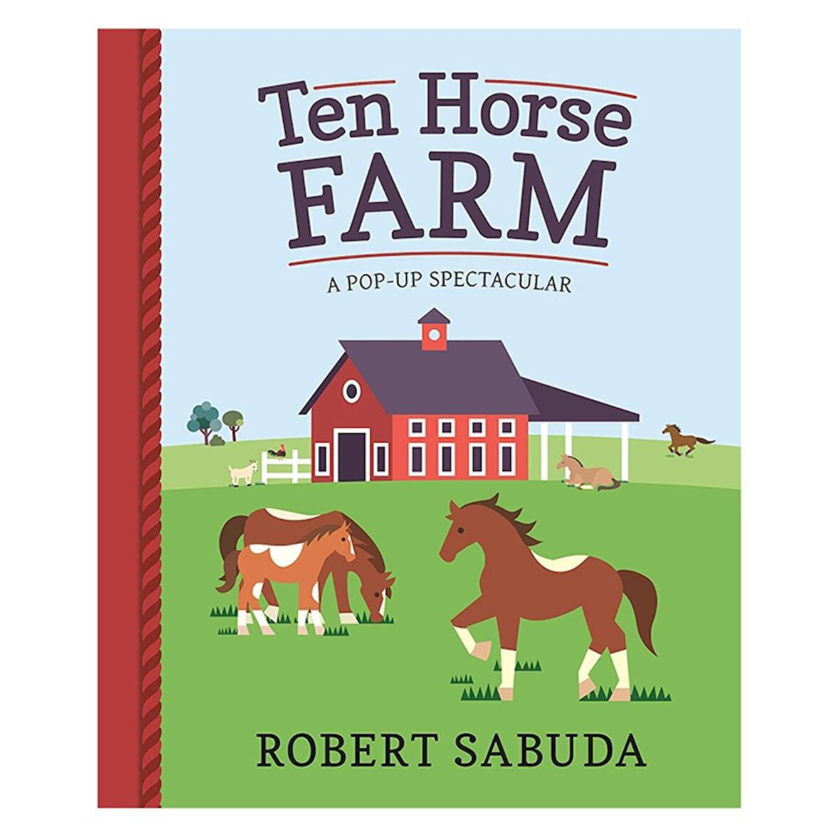 Walker Books Ten Horse Farm: A Pop-up Spectacular