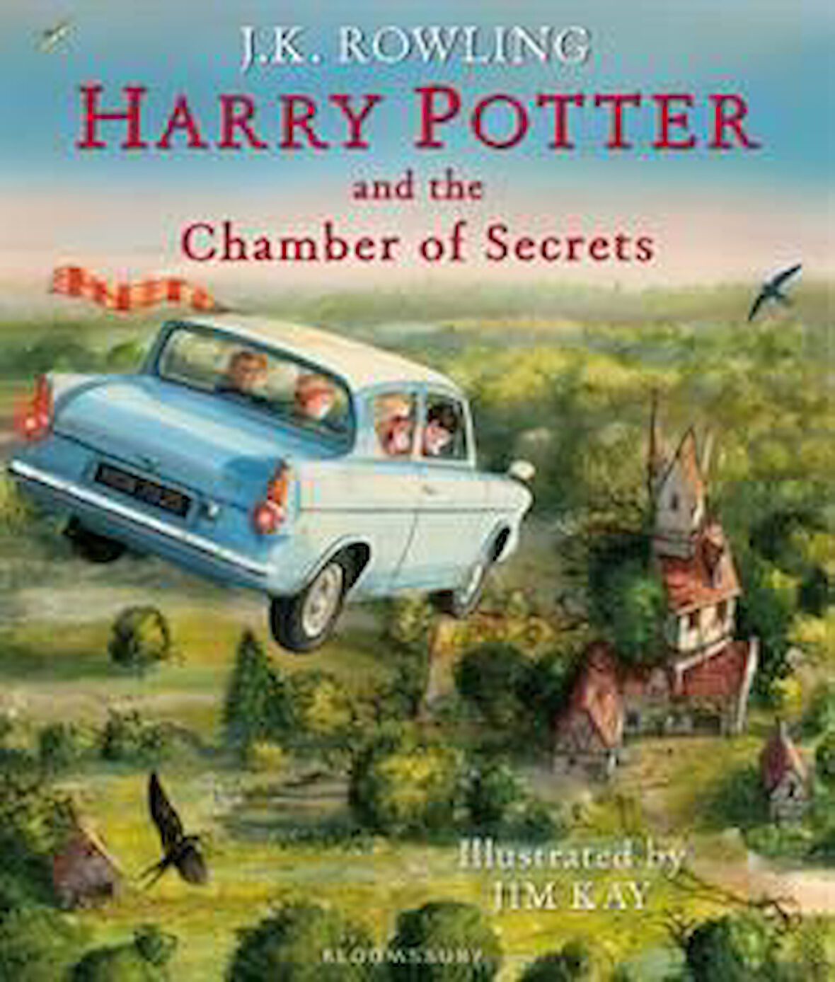 Harry Potter and the Chamber of Secrets Illustrated Edition - J.K. Rowling, Jim Kay