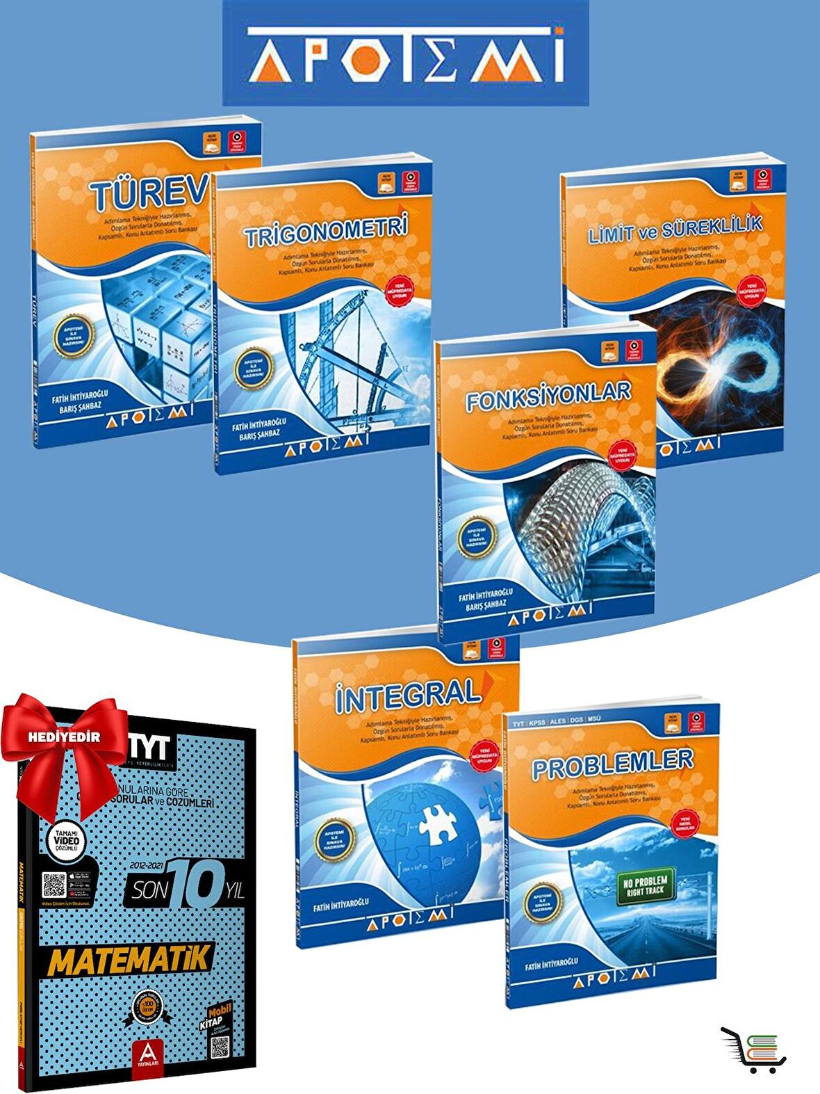 Apotemi Matematik Türev-Trigonometri-Fonksiyonlar-Limit-İntegral-Problemler Hediyeli!