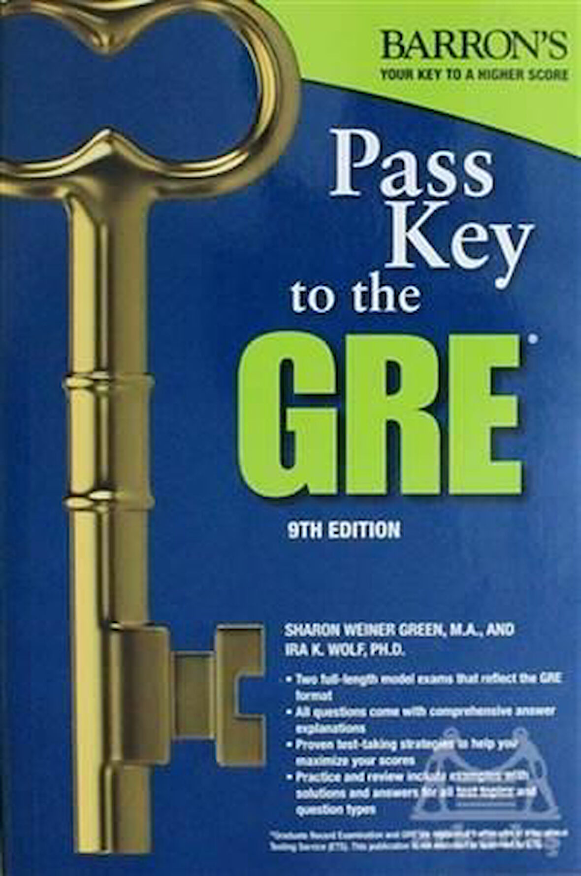 Pass Key To The GRE Test - Sharon Weiner Green