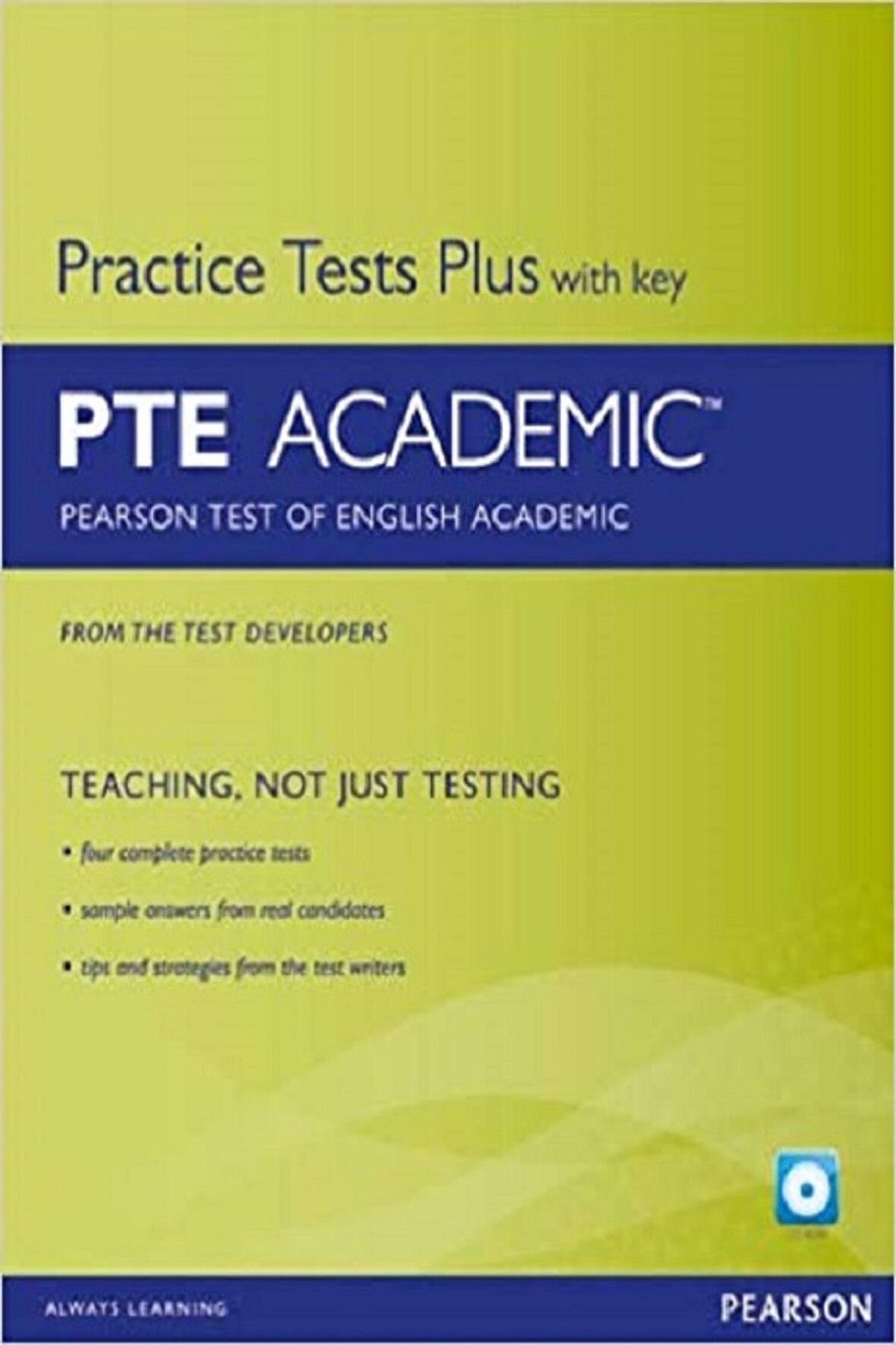 PTE Academic Practice Tests Plus with key CD-ROM