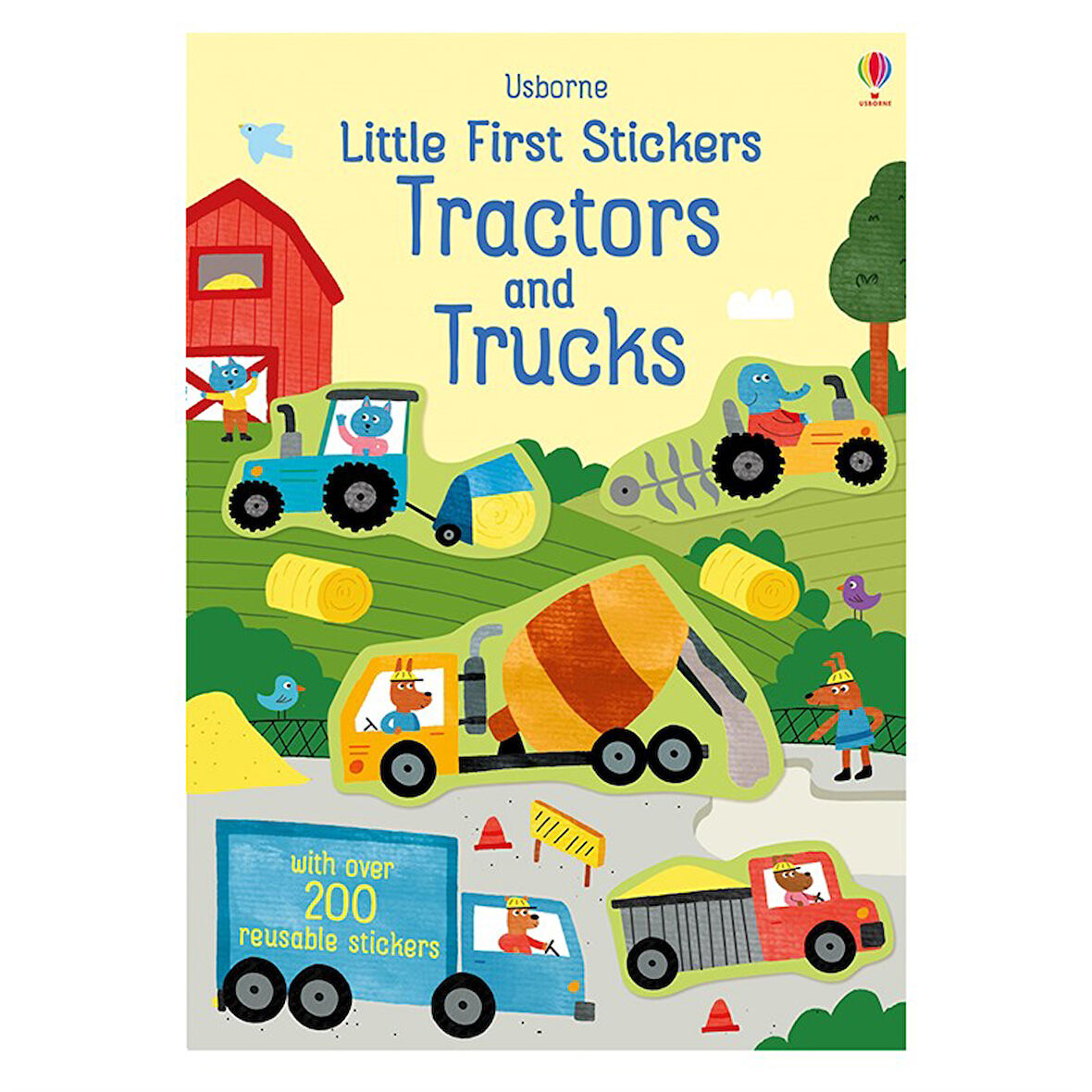 Usborne Little First Stickers - Tractors and Trucks