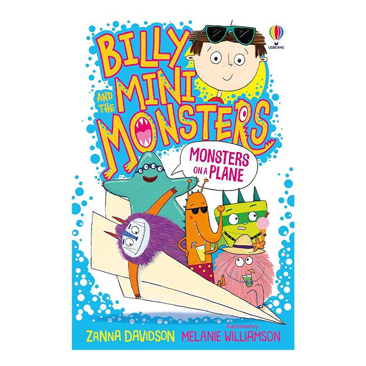 Usborne Monsters on a Plane - Billy and The Mini Monsters