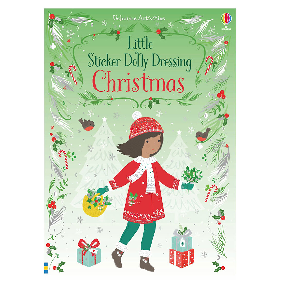 Little Sticker Dolly Dressing Christmas - Usborne