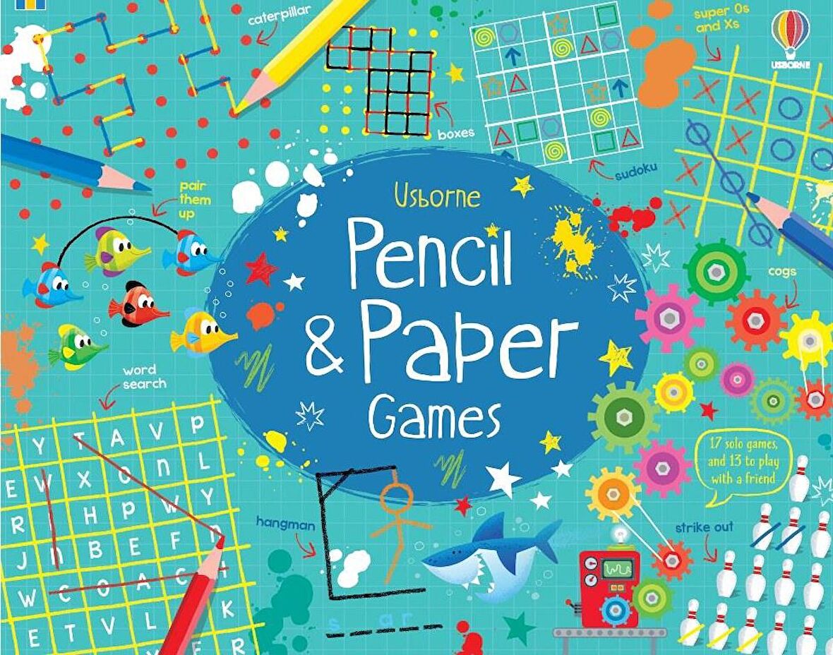 Pencil And Paper Games Pad